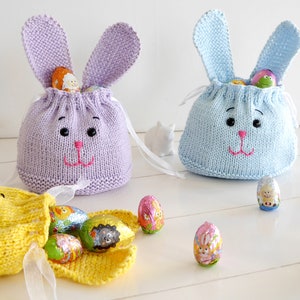 Knitting Pattern Bunny Bag No.159E image 4