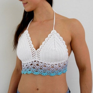 Crochet Pattern Bikini Top LIZA No.170E image 1