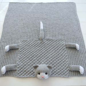 252E Knitted Baby Blanket MIEZI image 2