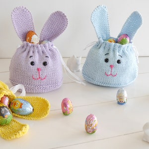 Knitting Pattern Bunny Bag No.159E image 1