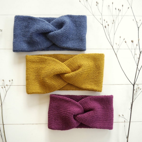 Knitting Pattern – Headband  LIV - quick & easy – no.226E