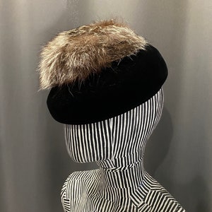 Vintage Fur Hat by Magnin - Etsy