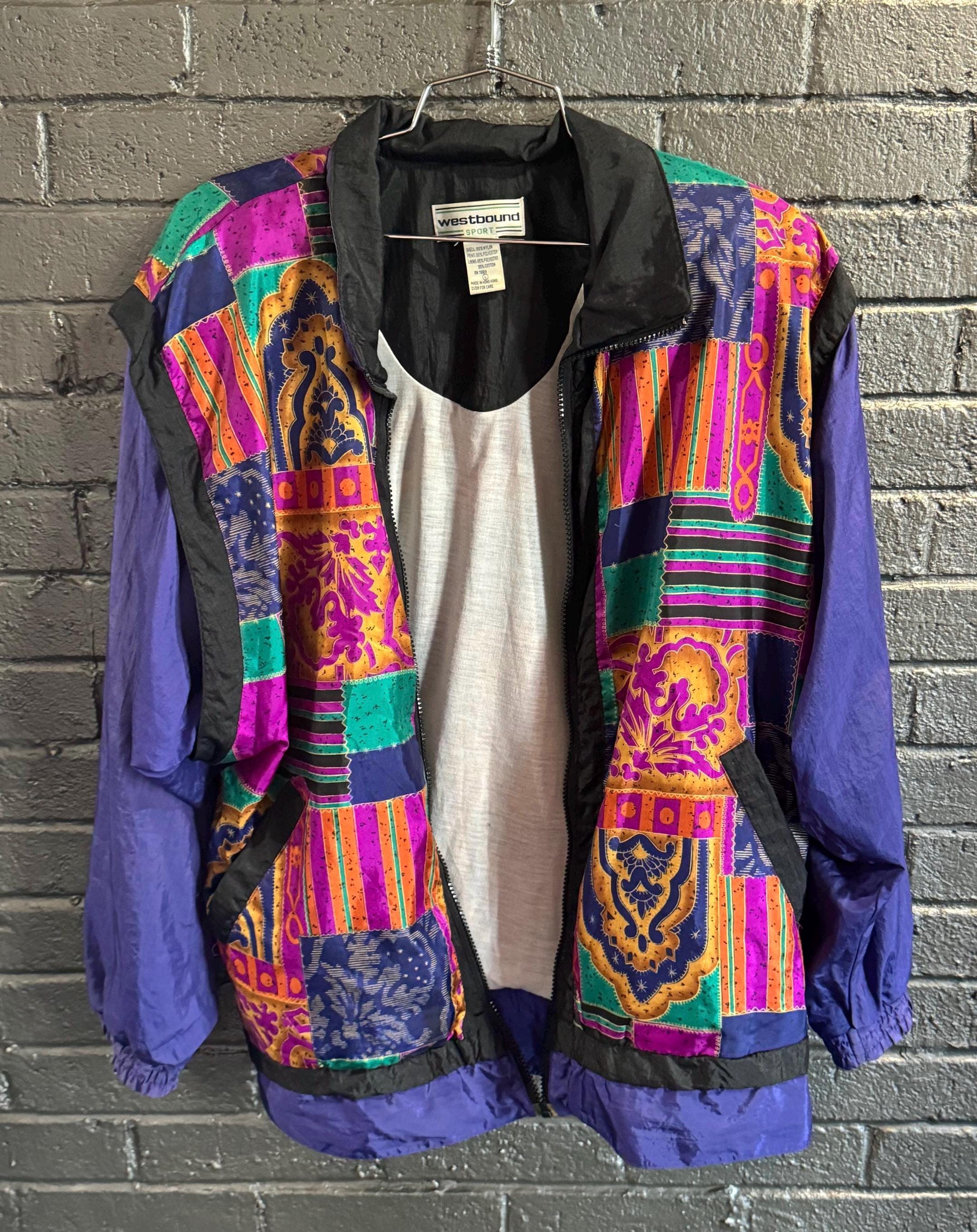 vintage ブルゾン 幾何学柄 幾何学総柄コーチジャケット｜MEN｜251HSC30-076C｜AZUL BY MOUSSY