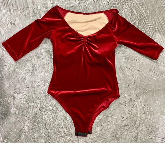 Gigi Velour Bodysuit