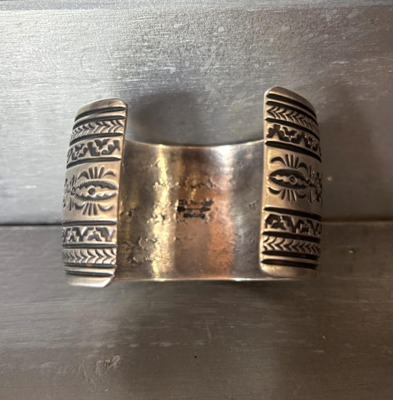 DARRYL BECENTI Vintage Navajo Sterling Silver Turquoise