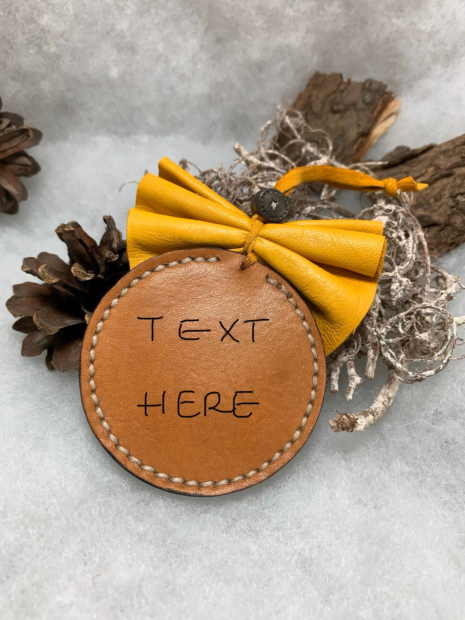 Christmas Ornaments Leather Ornaments/ Christmas Tree Etsy