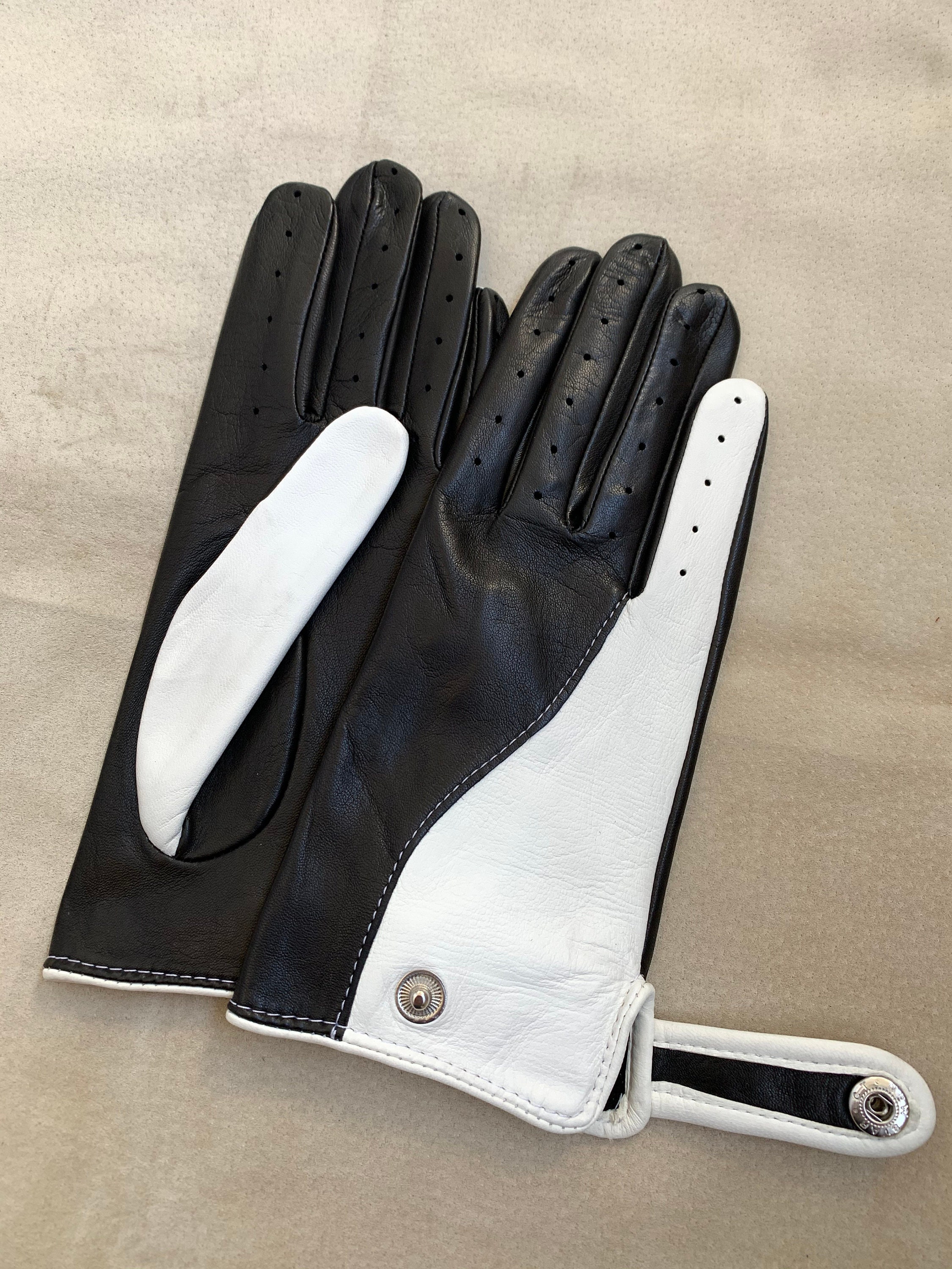 BMW Auto Interieur Leder Autohandschuhe / Custom Design Handschuhe /  Geschenk für sie / Accessoires / Lammfell Leder / weiche Lederhandschuhe -  .de