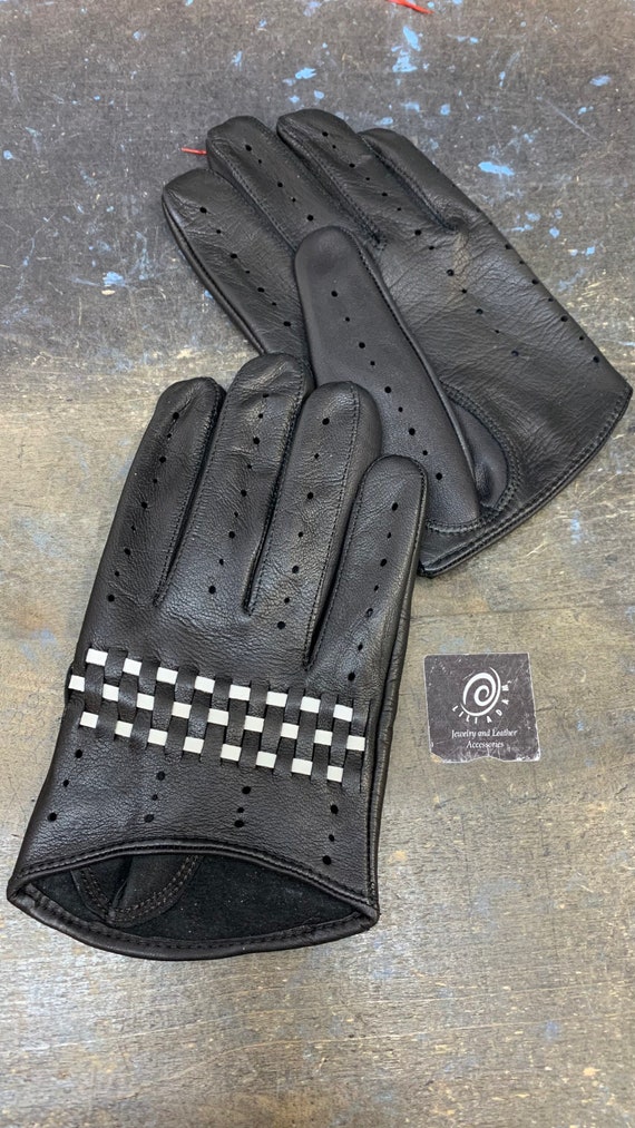 New Men's Leather Gloves for Driving/ Leather Gloves/ Mens Gloves