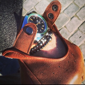 Madova Firenze Cognac Brown Italian Leather Men's Driving