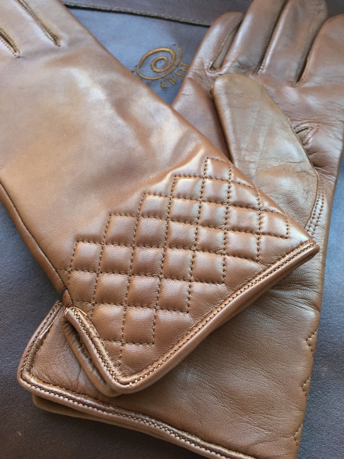 Leather gloves//women's winter gloves//gift for | Etsy