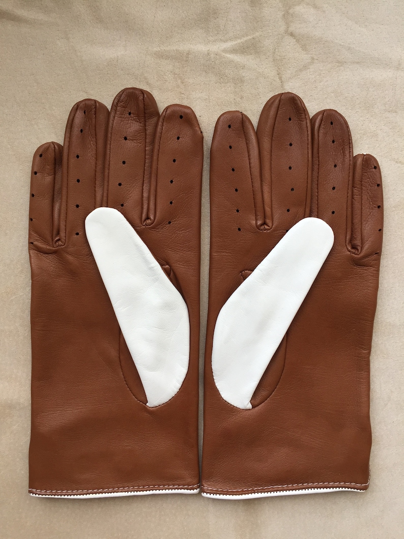 BMW DRIVER GLOVES / Leather Driving Gloves/ Italian Leather/ Etsy
