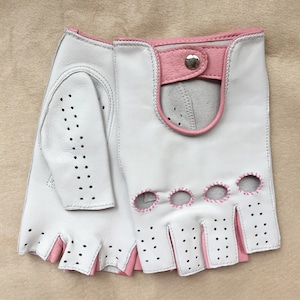 Fancy fingerless gloves for ladies, hot seasons driving gloves Fashion Gloves cycling leather gloves ladies gift summer driving gloves