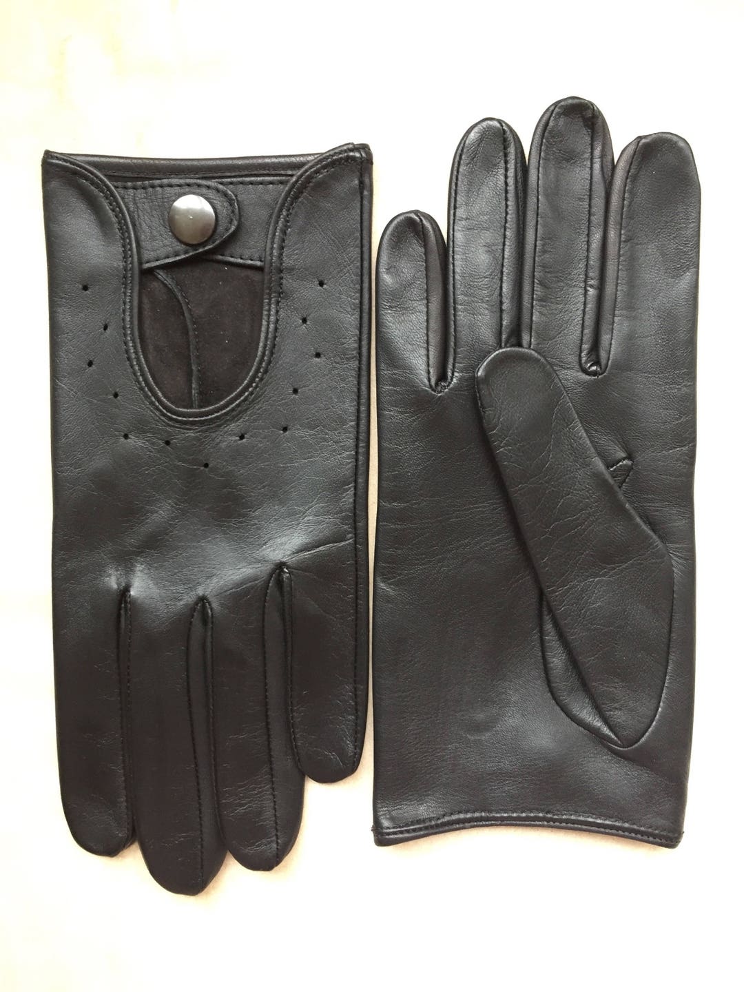 Driving Leather Gloves/ Men's Gloves/ Leather Gloves/ - Etsy