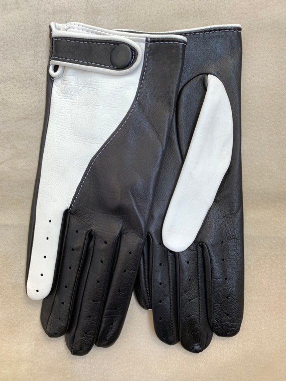 BMW FAHRER HANDSCHUHE / italienisches Leder / handgemachte