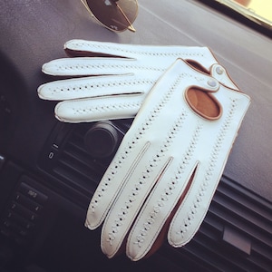 Glamour leather driving gloves / ladies/girls/women/gift for her/accessories/wedding gift/lambskin leather/soft leather/ Lilithgloves