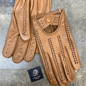 New Men&#39;s leather gloves for driving/ leather gloves/ mens gloves/ lambskin italian leather/elegant gloves for men/ luxury style