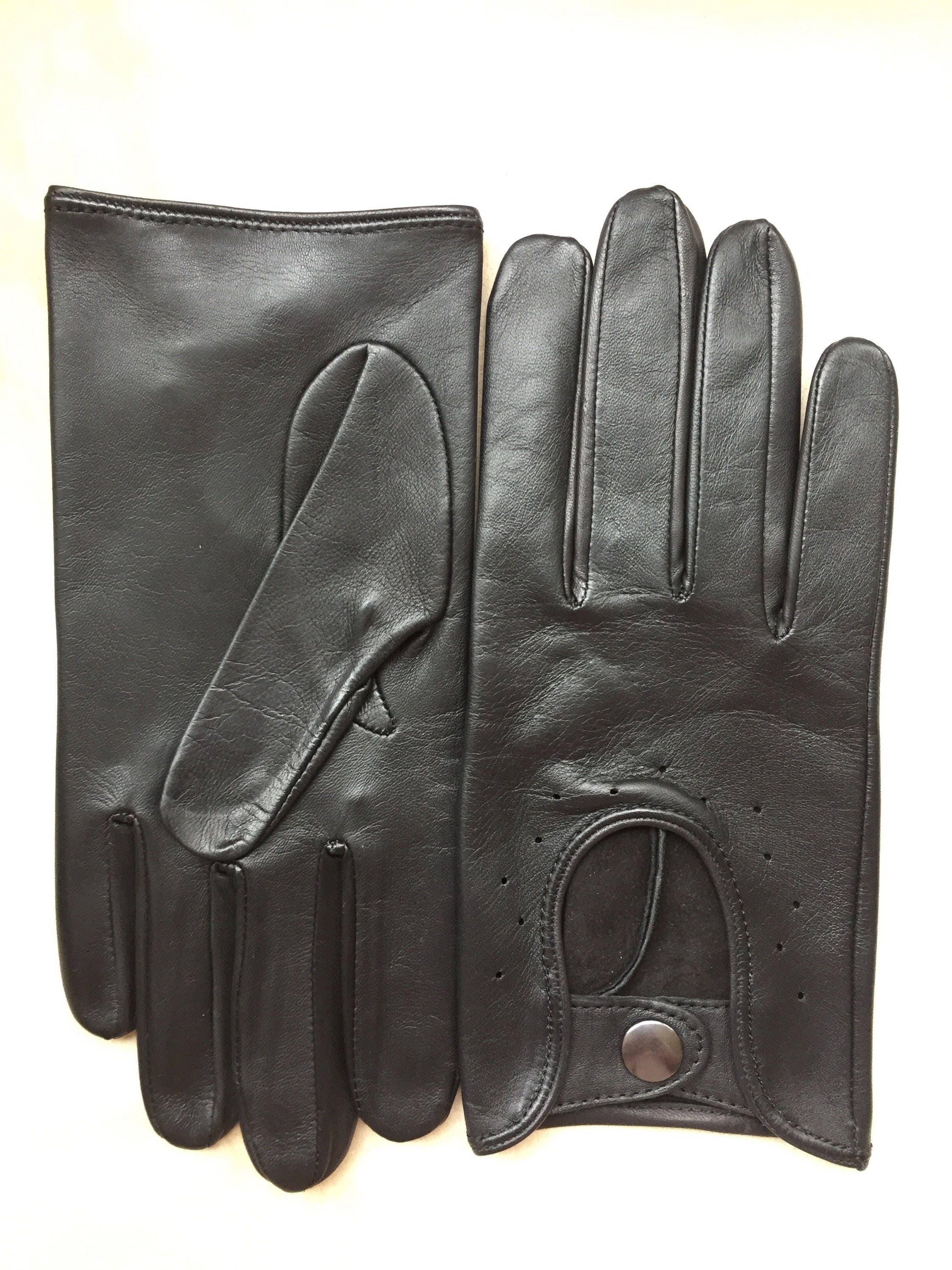 Driving leather gloves/ men's gloves/ leather gloves/ | Etsy
