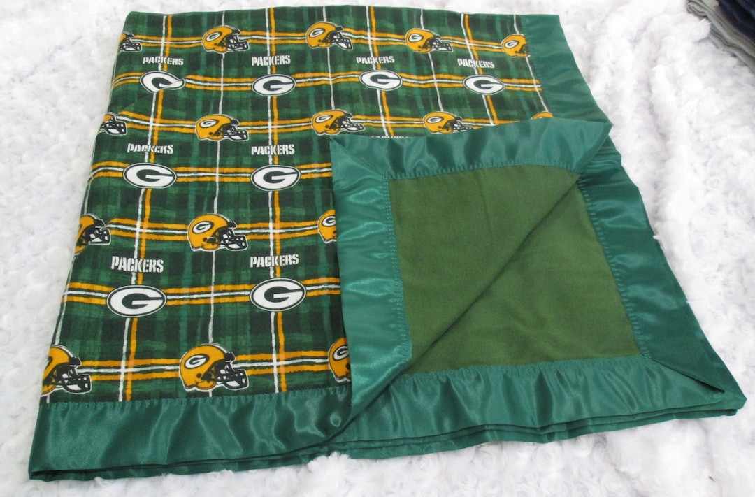NFL Green Bay Packers Blanket 40 X 40 Etsy