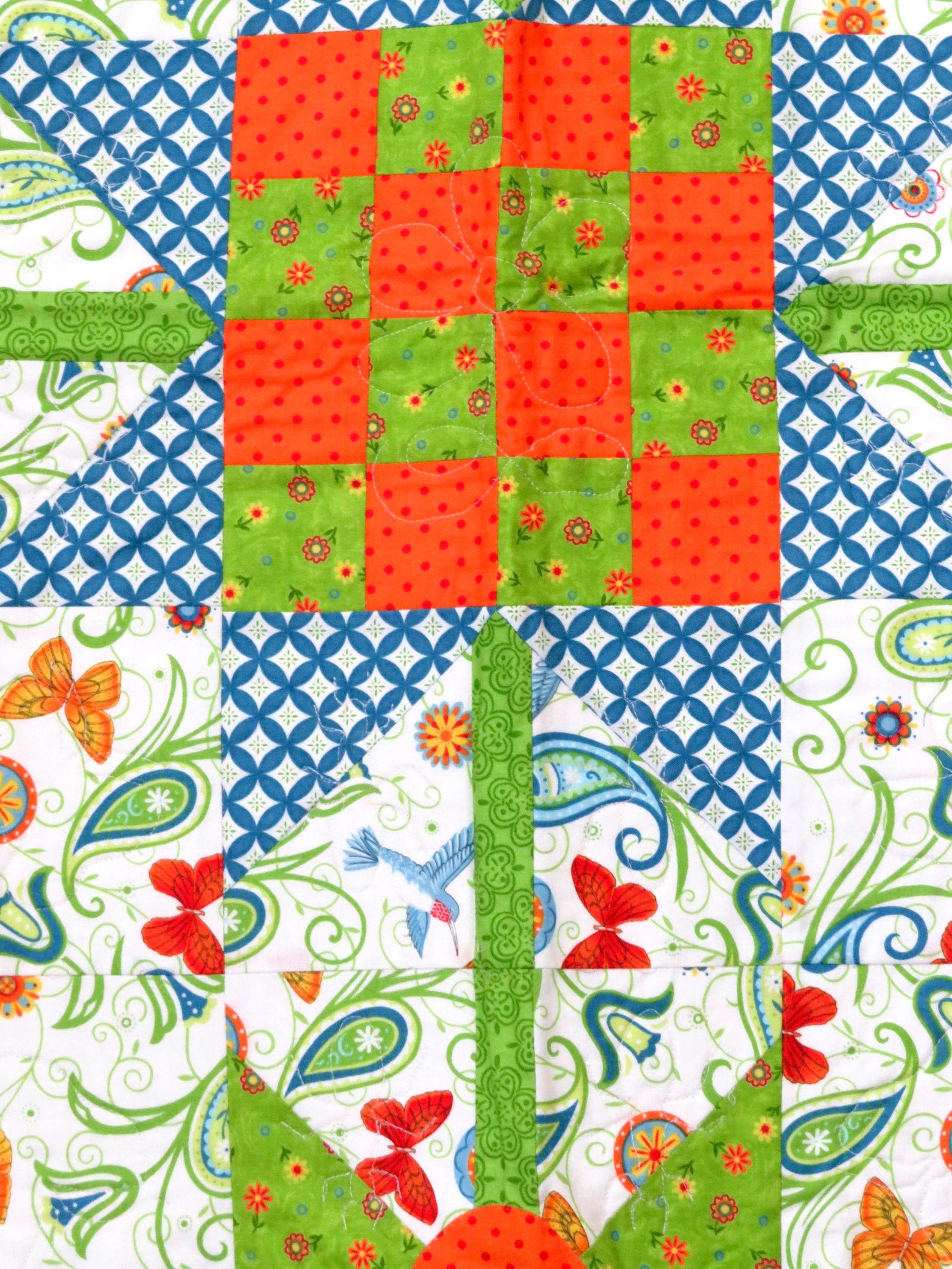 Bright Picnic Quilt - Etsy