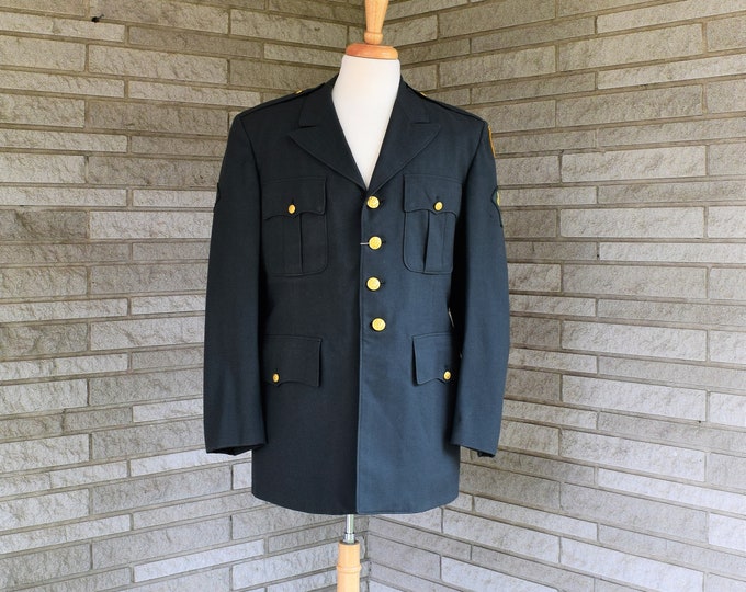 Vintage 1960s 1970s Vietnam Era Army Green Uniform Jacket SP4 - Etsy