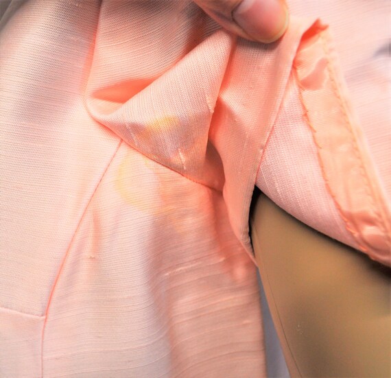 Vintage 1960s Alfred Weber pink silk dupioni shor… - image 9