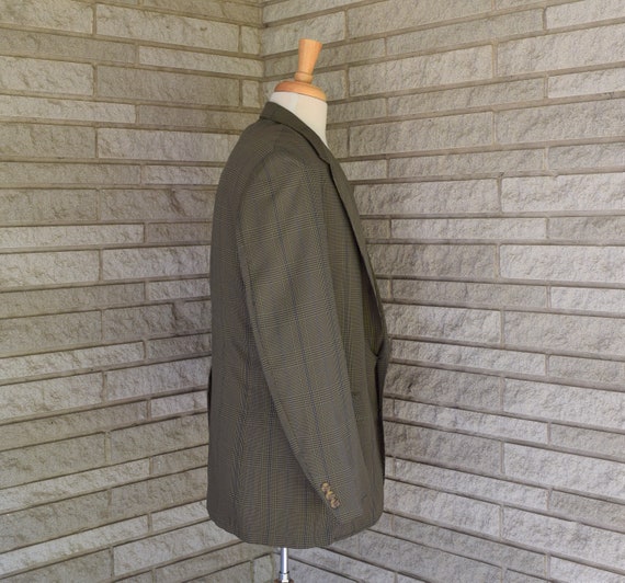 Vintage 1980s 1990s LL Bean sport coat jacket tra… - image 5