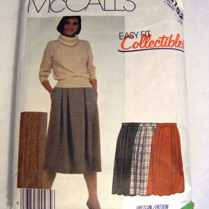 McCalls 2152 misses skirt sewing pattern
