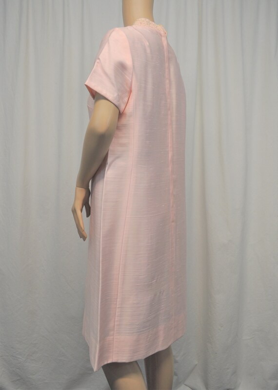 Vintage 1960s Alfred Weber pink silk dupioni shor… - image 6