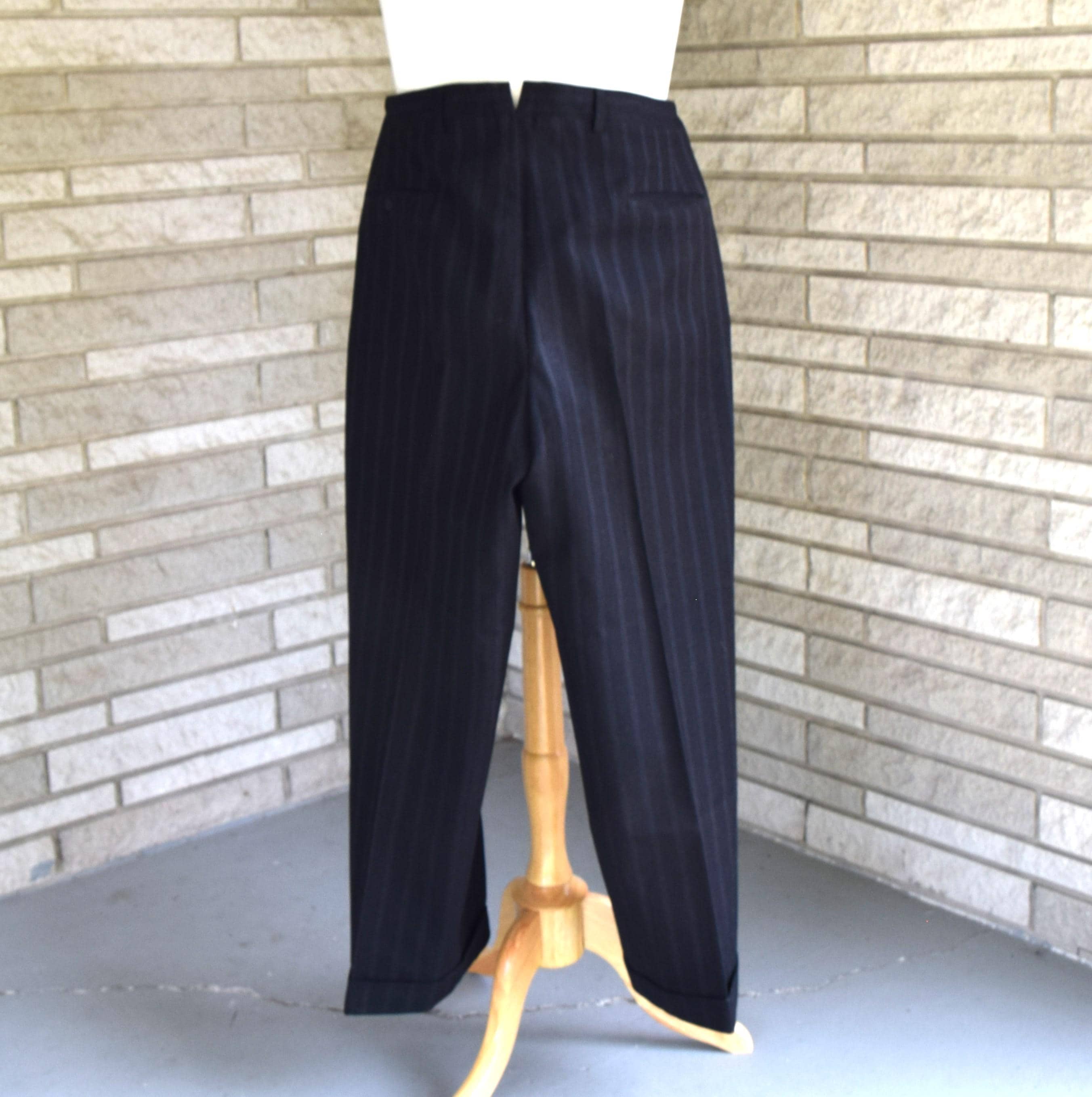 60's】 vintage Stripe design trousers 60's】 vintage Stripe design