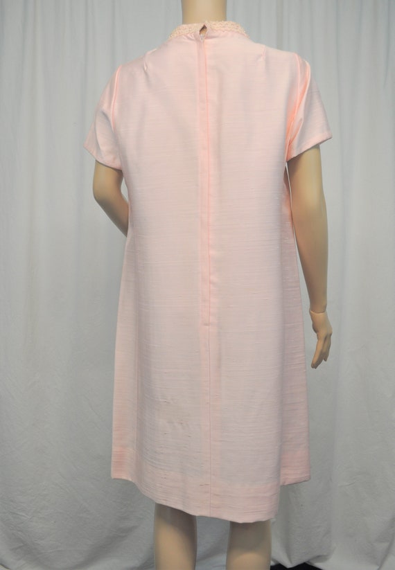 Vintage 1960s Alfred Weber pink silk dupioni shor… - image 4