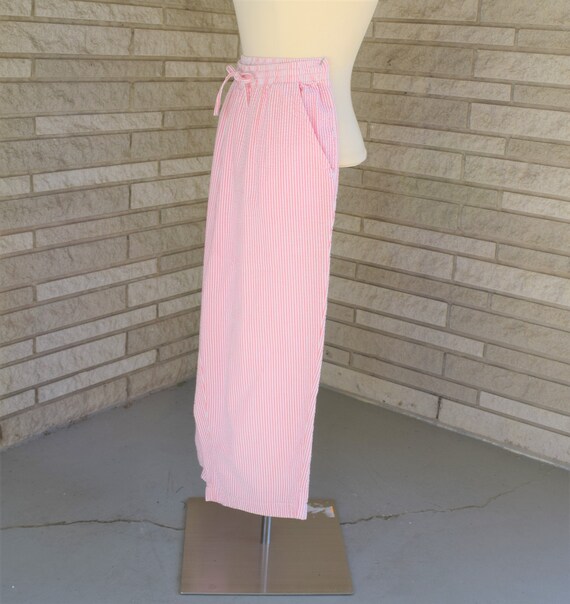 Vintage 1960s 1970s pink and white candy stripe se