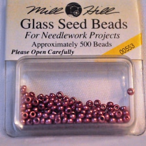 Old Rose 00553 Mill Hill Glass Seed Beads