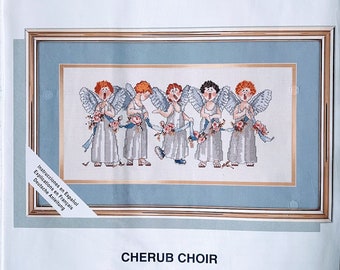 Simplicity Cherub Choir Counted Cross Stitch Kit