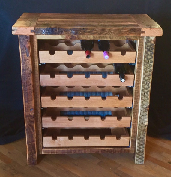Wine Storage Rack With Pull Out Shelves 50
