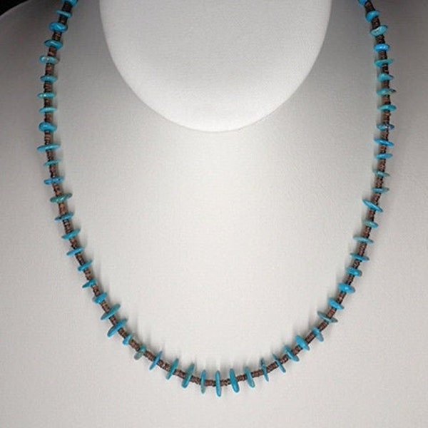 Santo Domingo Pueblo Heishi Necklace Etsy