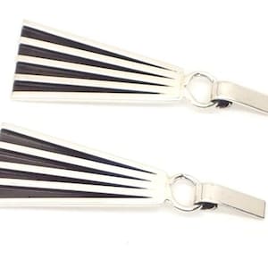 As Seen on Yellowstone! Earrings Beth Dutton Sterling Silver: Tom Hawk Navajo image 7