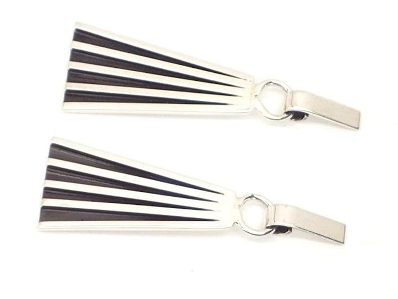 As Seen on Yellowstone! Earrings Beth Dutton Sterling Silver: Tom Hawk Navajo image 7
