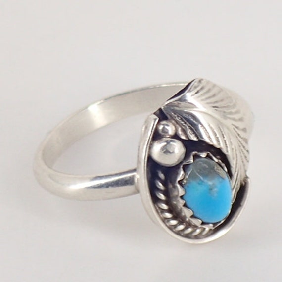 Signed Vintage Navajo Native American Gaspeite Sterling Silver Ring Old Signed Vintage Navajo Native American Gaspeite Sterling Silver Ring Old