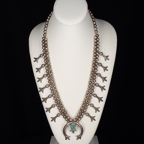 MYSTERIOUS VINTAGE NAVAJO DUEL SIDED TURQUOISE CORAL SILVER TOOLED NECKLACE MYSTERIOUS VINTAGE NAVAJO DUEL SIDED TURQUOISE CORAL SILVER TOOLED NECKLACE