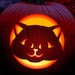 Printable Kitten Pumpkin Carving Stencil | Halloween Pumpkin Cat ...