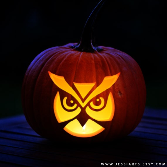 Easy Pumpkin Carving Owl easy-pumpkin-carving-owl