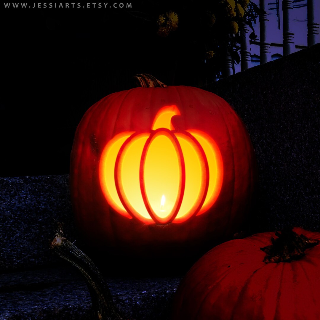 Printable Pumpkin-ception Pumpkin Carving Stencil | Halloween Pumpkin ...