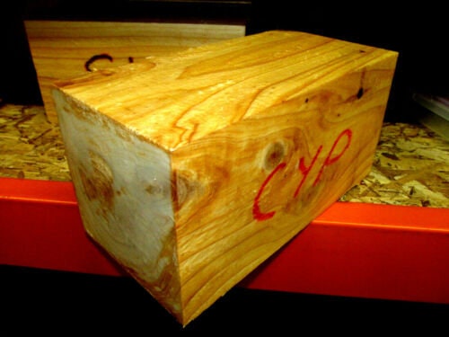BEAUTIFUL BALD CYPRESS Bowl Blanks Lathe Turning Lumber Wood 6" X 6" X 12"