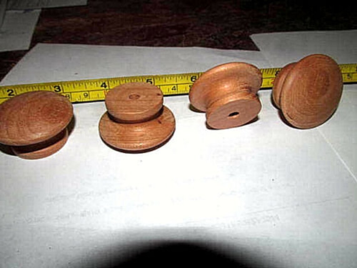 10 Pieces KI New Unfinished Cherry 1 1/2 Round Wood Etsy UK