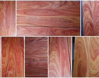 10 pies tablares, hermosa madera de canario rojo secada al horno de 8/4