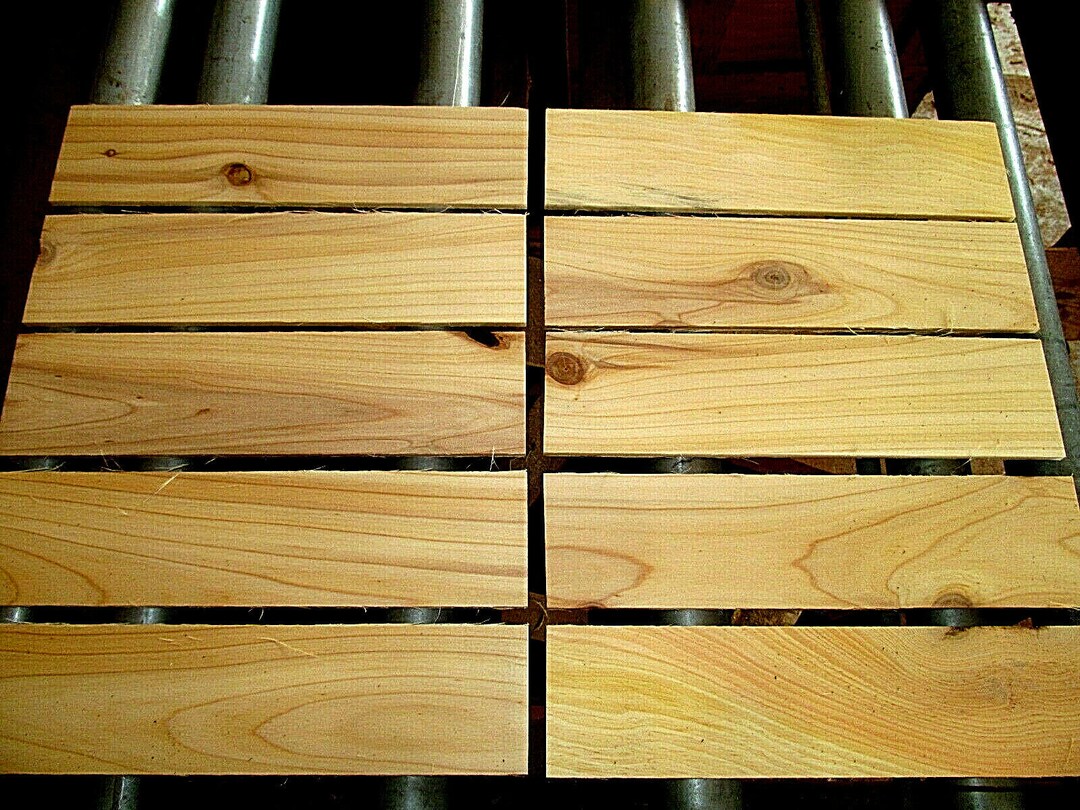 10 Thin Sanded KILN DRIED BALD Cypress 12 X 3 X 1/4 Lumber Wood Scroll