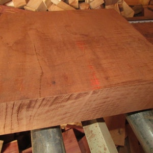 KILN DRIED African Mahogany bowl Blank/Turning wood 14X 14 X 3&quot;