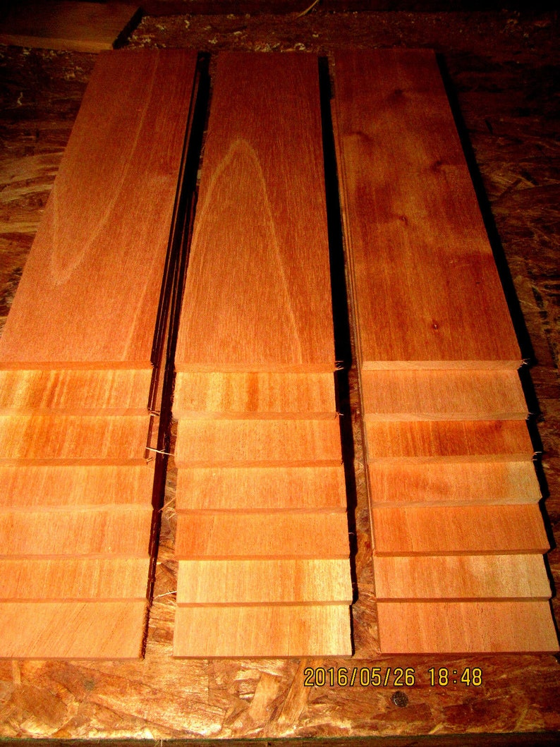 Packages OF Thin Kiln Dried SPANISH Cedar LUMBER Etsy