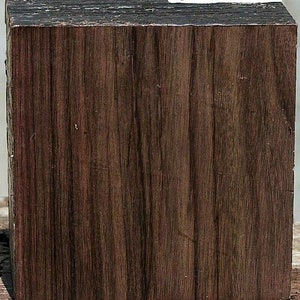 ONE EXOTIC East Indian ROSEWOOD Bowl Blanks Lumbar Turning  5&quot; X 5&quot; X 3&quot;