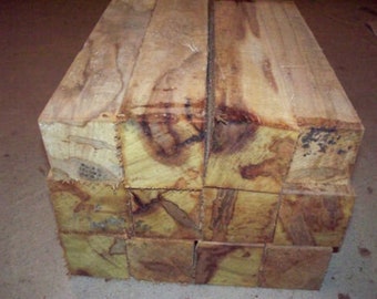 8 AMBROSIA MAPLE TURNING Blanks Lumber  Lathe Wood Carve 2" X 2" X 11"